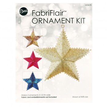  Dritz FabriFlair Star Ornament Kit, Image