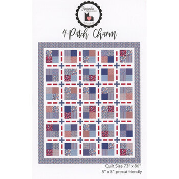 4-Patch Charm Quilt Pattern