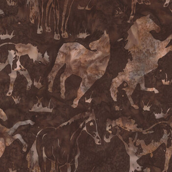 Bali Batiks - Cowgirl Dreams W2597-253 Havana by Hoffman Fabrics, Image