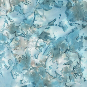 Bali Batiks - On the Range 839-73 Ocean by Hoffman Fabrics, Image