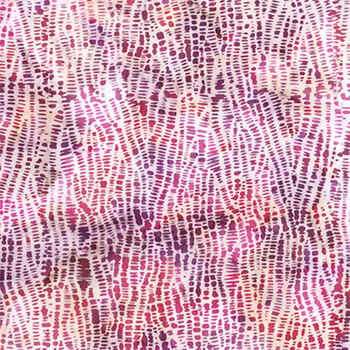 Bali Batiks - Raspberry Swirl W2605-23 Fuchsia by Hoffman Fabrics