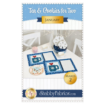 Tea & Cookies for Two - January Pattern, Image