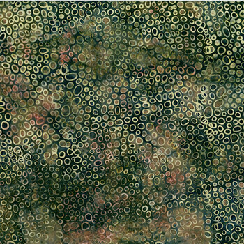 Bali Batiks - Forest Floor W2612-279 Crocodile by Hoffman Fabrics, Image