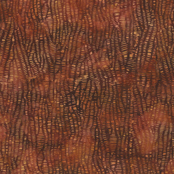 Bali Batiks - Forest Floor W2605-100 Adobe by Hoffman Fabrics, Image