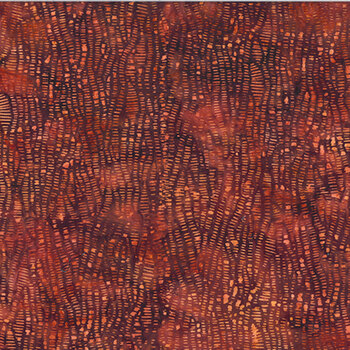 Bali Batiks - Forest Floor W2605-100 Adobe by Hoffman Fabrics, Image