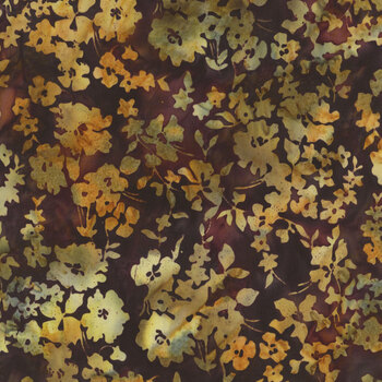 Bali Batiks - Forest Floor W2592-515 Rum Raisin by Hoffman Fabrics, Image