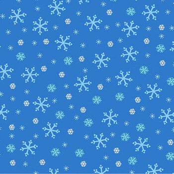 Snowflake A-1462-B by Andover Fabrics, Image