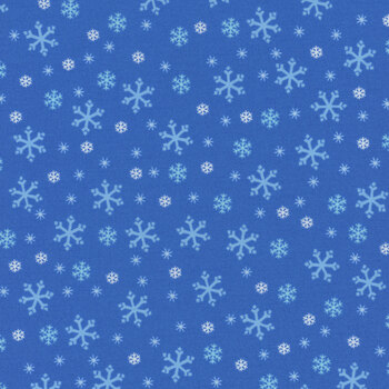Snowflake A-1462-B by Andover Fabrics, Image