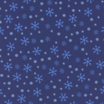 Snowflake A-1462-B2 by Andover Fabrics, Image