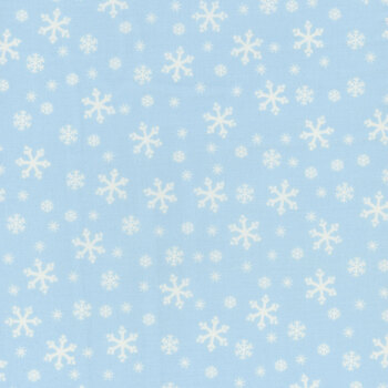 Snowflake A-1462-LT by Andover Fabrics, Image