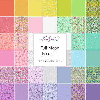 Full Moon Forest II  40 FQ Set by Tula Pink for FreeSpirit Fabrics, Image