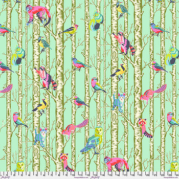 Full Moon Forest II PWTP245.ENCHANTED by Tula Pink for FreeSpirit Fabrics, Image