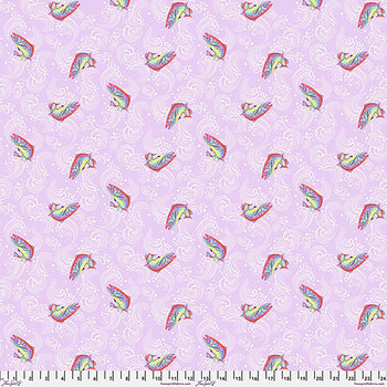 Full Moon Forest II PWTP249.BLOSSOM by Tula Pink for FreeSpirit Fabrics, Image