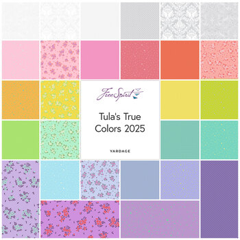 Tula's True Colors 2025  Yardage by Tula Pink for FreeSpirit Fabrics, Image