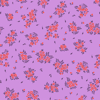 Tula's True Colors 2025 PWTP253.HELIOTROPE by Tula Pink for FreeSpirit Fabrics, Image