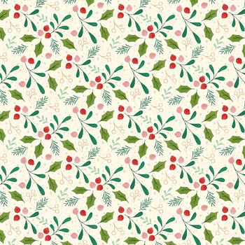 Make it Merry R791433D-MULTI by Lamb Farm Designs for Marcus Fabrics, Image