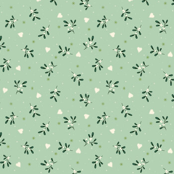 Make it Merry R791434D-MINT by Lamb Farm Designs for Marcus Fabrics, Image