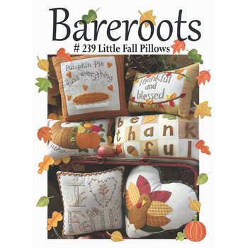 Little Fall Pillows #239 Pattern, Image