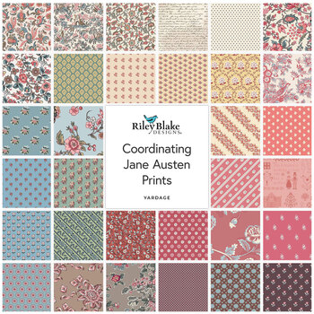 Coordinating Jane Austen Prints  Yardage by Riley Blake Designs, Image