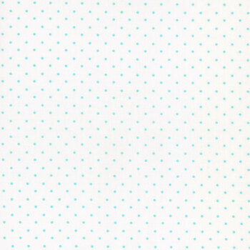 Beautiful Basics 609-WQ White/Aqua by Maywood Studio, Image