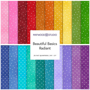 Beautiful Basics  20 FQ Set - Radiant by Maywood Studio, Image