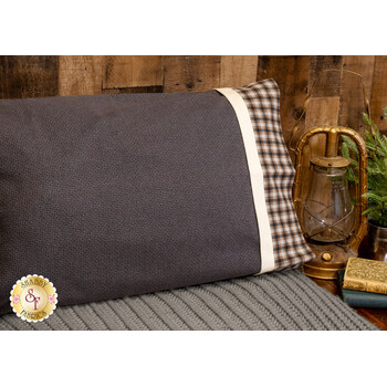 Magic Pillowcase Kit - Farmhouse Flannels III - Standard Size - Gray, Image