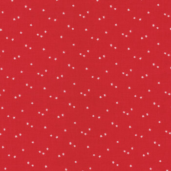 Seasonal Basics C657-RED Stars by Christopher Thompson for Riley Blake Designs, Image