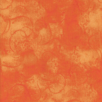 Painter's Watercolor Swirl C680-ORANGE by J. Wecker Frisch for Riley Blake Designs, Image