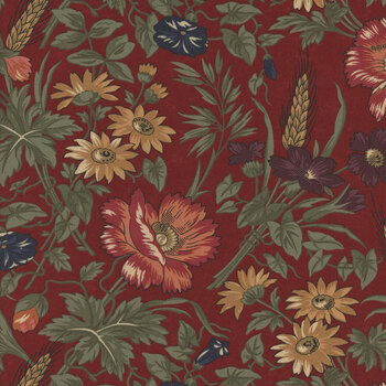 Wheatland 9790-13 Currant by Kansas Troubles Quilters for Moda Fabrics, Image