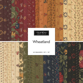 Wheatland  Layer Cake by Kansas Troubles Quilters for Moda Fabrics - RESERVE, Image