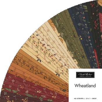 Wheatland  Jelly Roll by Kansas Troubles Quilters for Moda Fabrics - RESERVE, Image