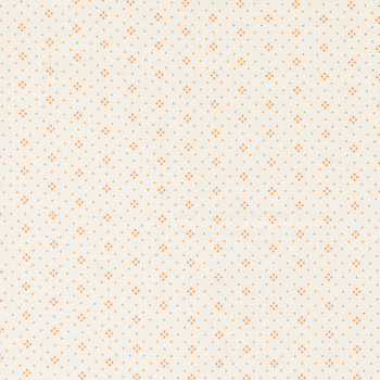 Agatha Road 20488-120 Eyelet Ivory Orange by Fig Tree & Co. for Moda Fabrics, Image