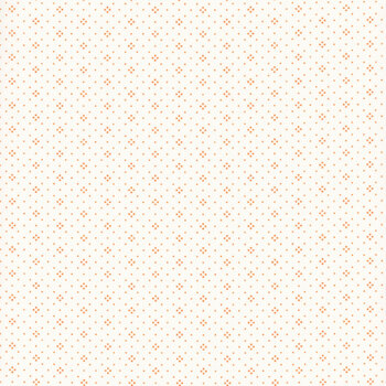 Eyelet 20488-120 Ivory Orange by Fig Tree & Co. for Moda Fabrics, Image