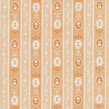 Agatha Road 35412-12 Pumpkin by Fig Tree & Co. for Moda Fabrics, Image