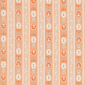 Agatha Road 35412-12 Pumpkin by Fig Tree & Co. for Moda Fabrics, Image