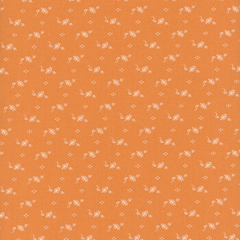 Agatha Road 35416-12 Pumpkin by Fig Tree & Co. for Moda Fabrics, Image