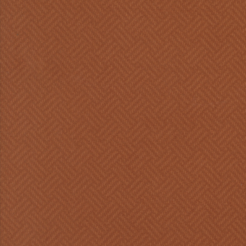 Prairie Gatherings Flannel 49312-21F Rust by Primitive Gatherings for Moda Fabrics, Image