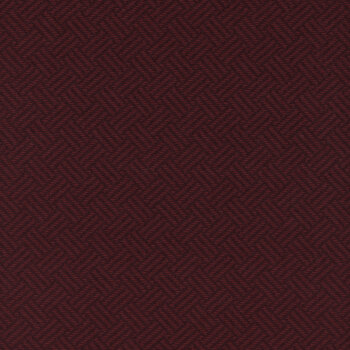 Prairie Gatherings Flannel 49312-19F Merlot by Primitive Gatherings for Moda Fabrics, Image