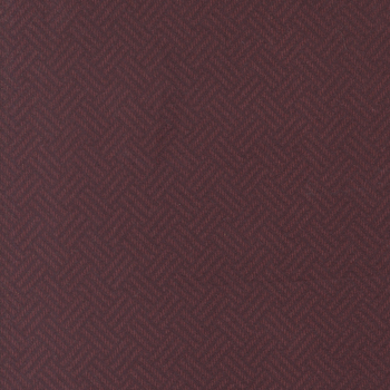 Prairie Gatherings Flannel 49312-19F Merlot by Primitive Gatherings for Moda Fabrics, Image