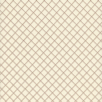 Prairie Gatherings Flannel 49315-11F Porcelain by Primitive Gatherings for Moda Fabrics, Image