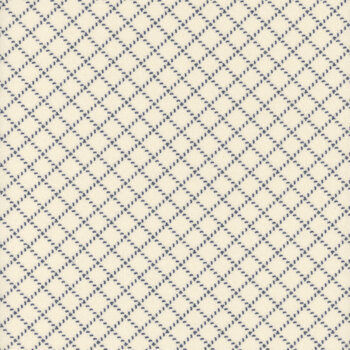 Prairie Gatherings Flannel 49315-11F Porcelain by Primitive Gatherings for Moda Fabrics, Image