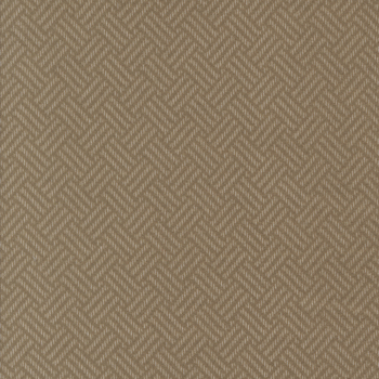 Prairie Gatherings Flannel 49312-14F Teak by Primitive Gatherings for Moda Fabrics, Image