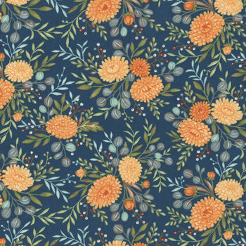 I Love Fall Most Of All 56141-15 Harvest Night by Deb Strain for Moda Fabrics, Image