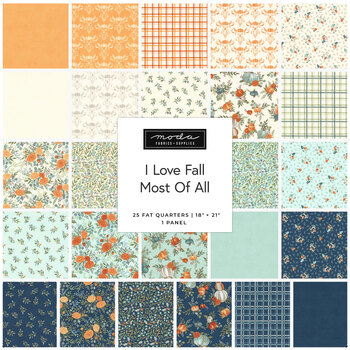 I Love Fall Most Of All  25 FQ Set + Panel by Deb Strain for Moda Fabrics - RESERVE, Image