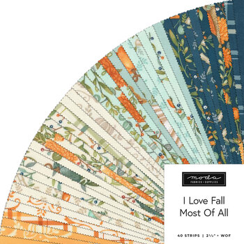 I Love Fall Most Of All  Jelly Roll by Deb Strain for Moda Fabrics - RESERVE, Image