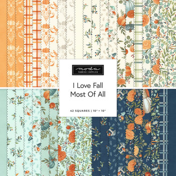 I Love Fall Most Of All  Layer Cake by Deb Strain for Moda Fabrics - RESERVE, Image