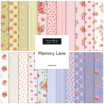 Memory Lane  Yardage by Brenda Riddle for Moda Fabrics, Image