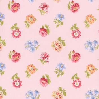 Memory Lane 18781-12 Petal by Brenda Riddle for Moda Fabrics, Image