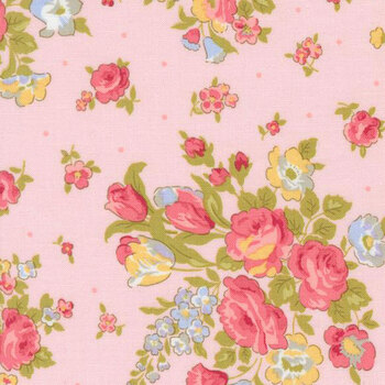 Memory Lane 18780-12 Petal by Brenda Riddle for Moda Fabrics, Image