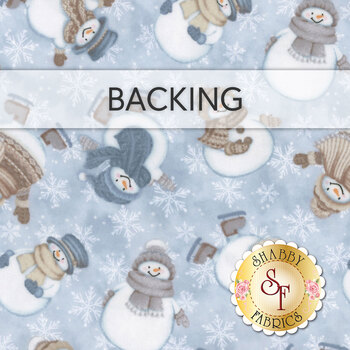  Snow Train Quilt - Backing 5-1/4 yds, Image